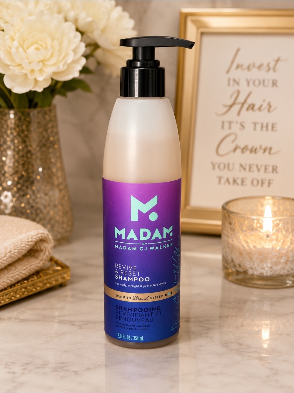 ✨ Madam by Madam C.J. Walker Revive & Reset Shampoo — 12 oz ✨